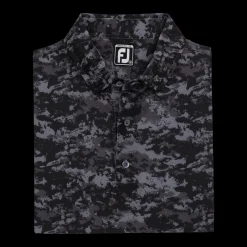 Athletic Fit Cloud Camo Lisle