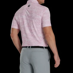 Athletic Fit Cloud Camo Lisle - FJ Tour Collar