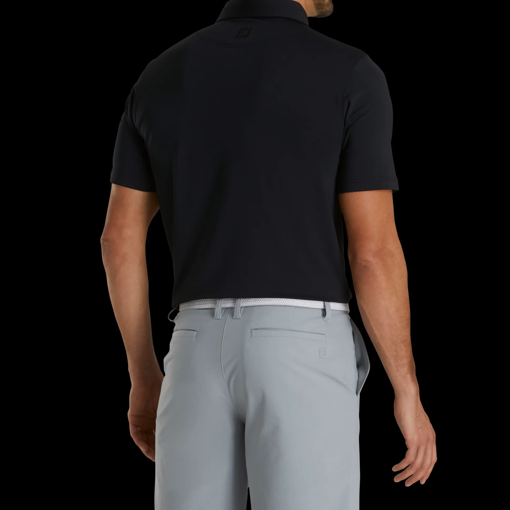 Athletic Fit Solid Lisle
