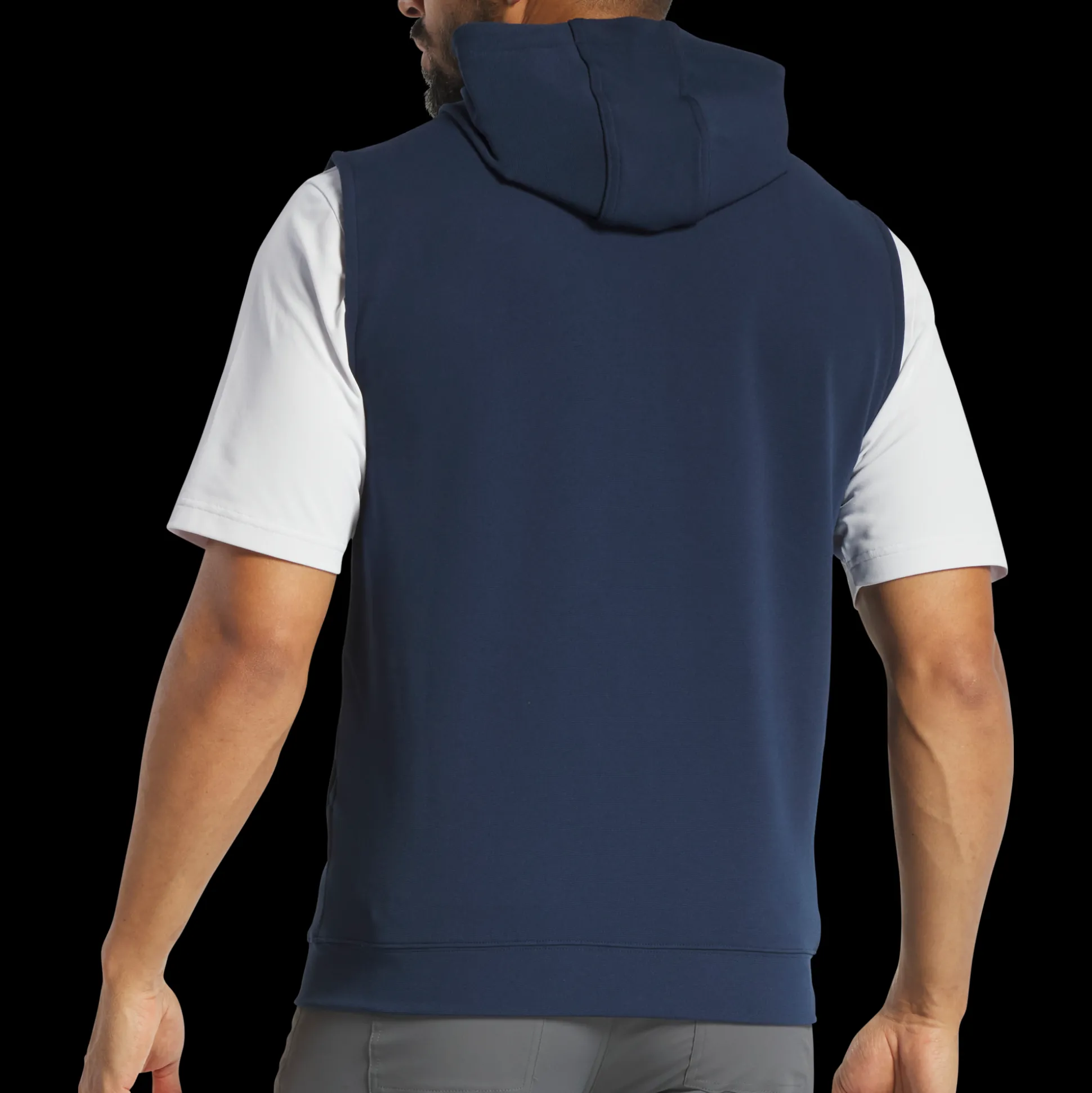 Full-Zip Hoodie Vest