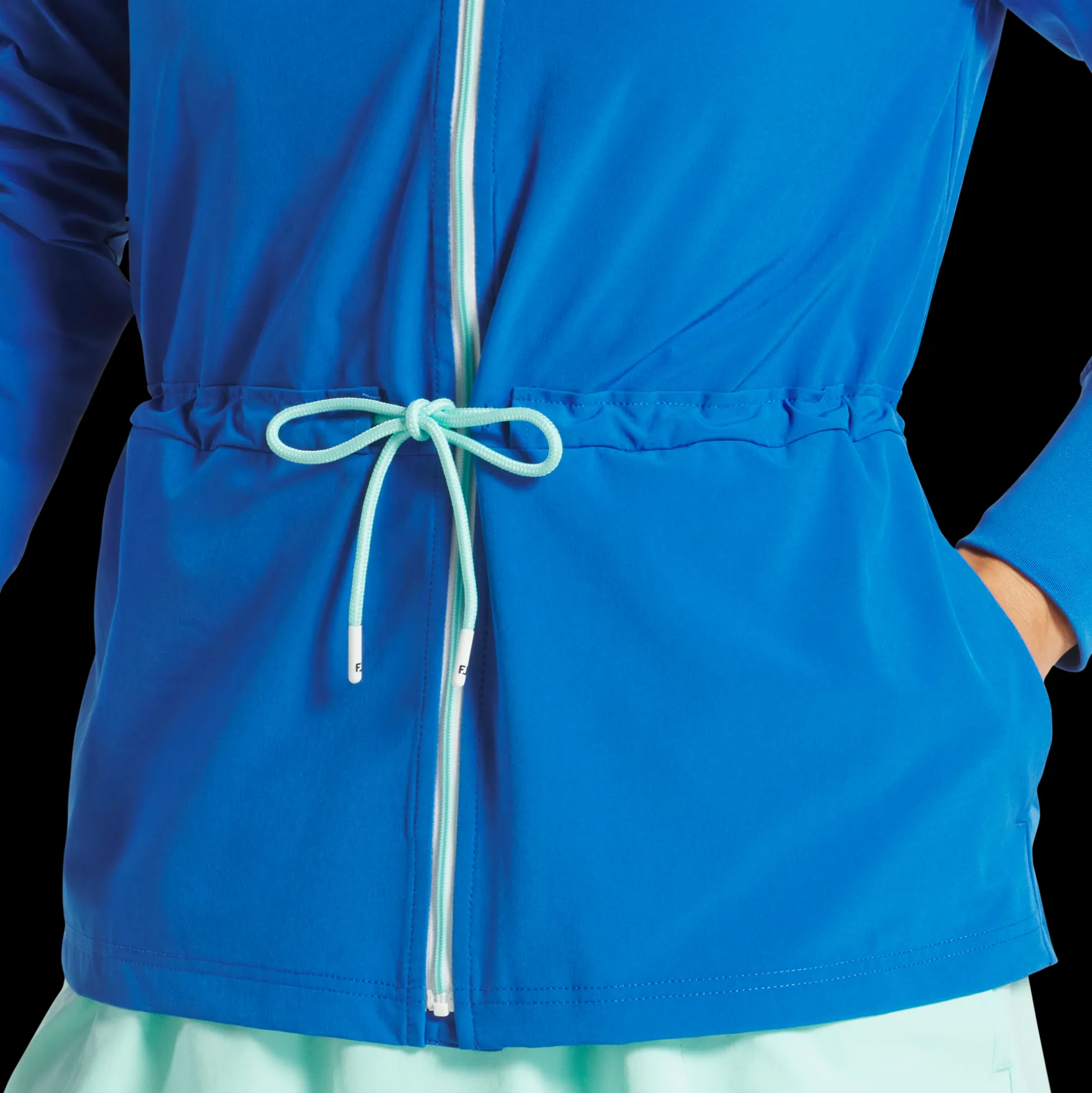 Full-Zip Lightweight Woven Jacket Women