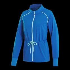 Full-Zip Lightweight Woven Jacket Women