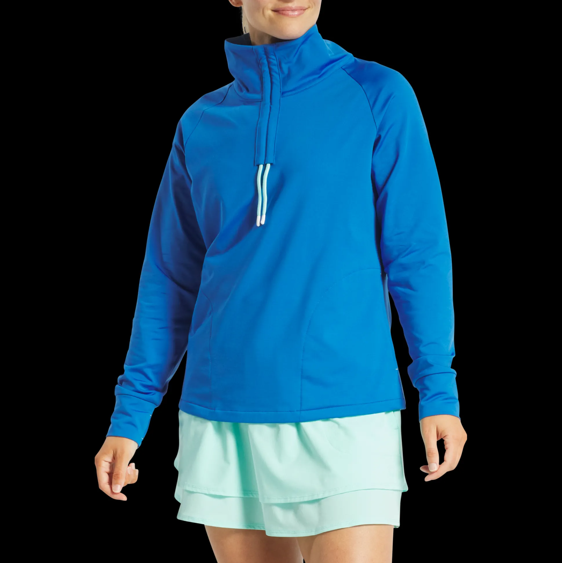Funnel Collar Pullover Women