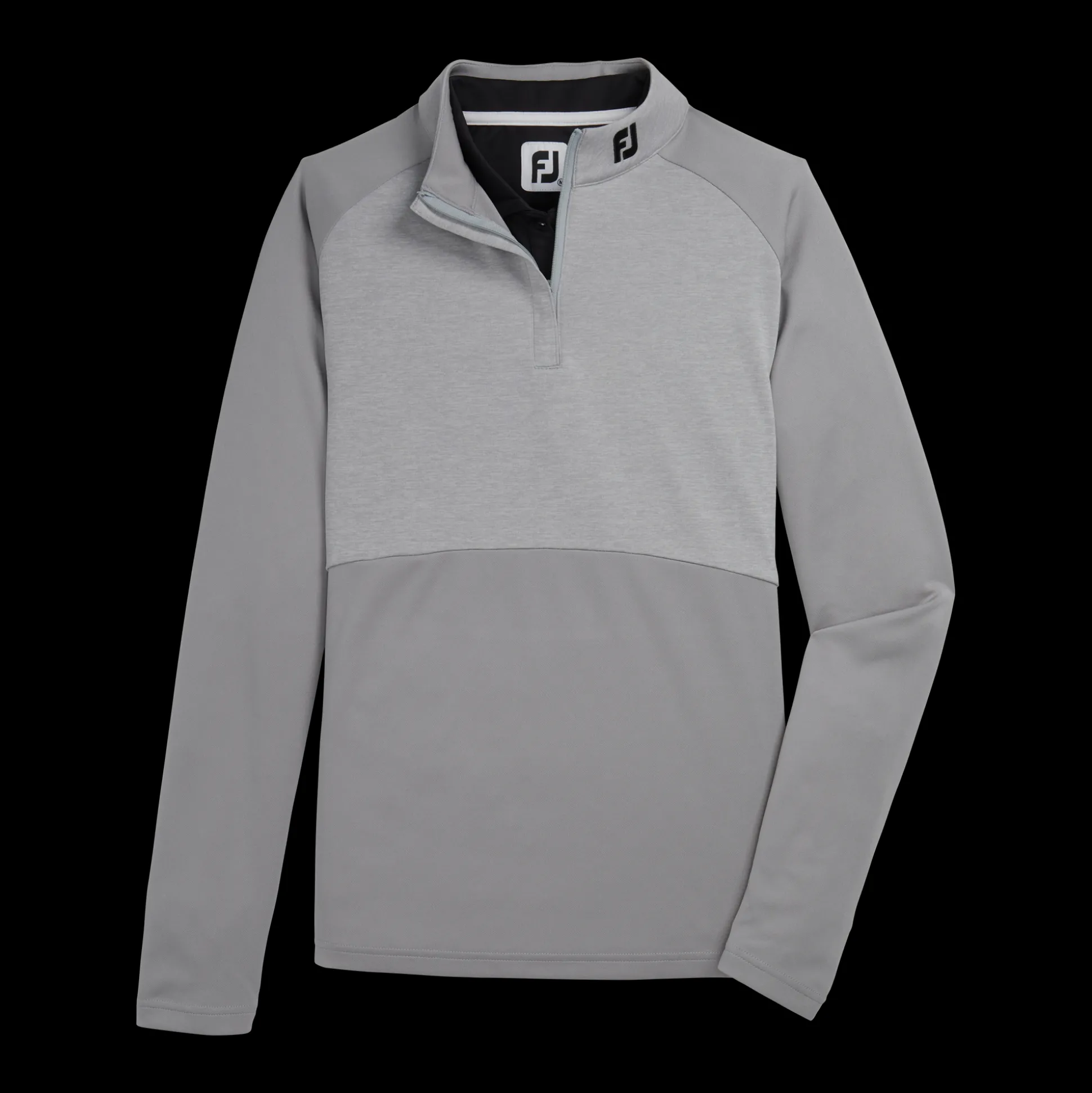 Heather Block Half-Zip Mid-Layer Women - FJ Tour Collar