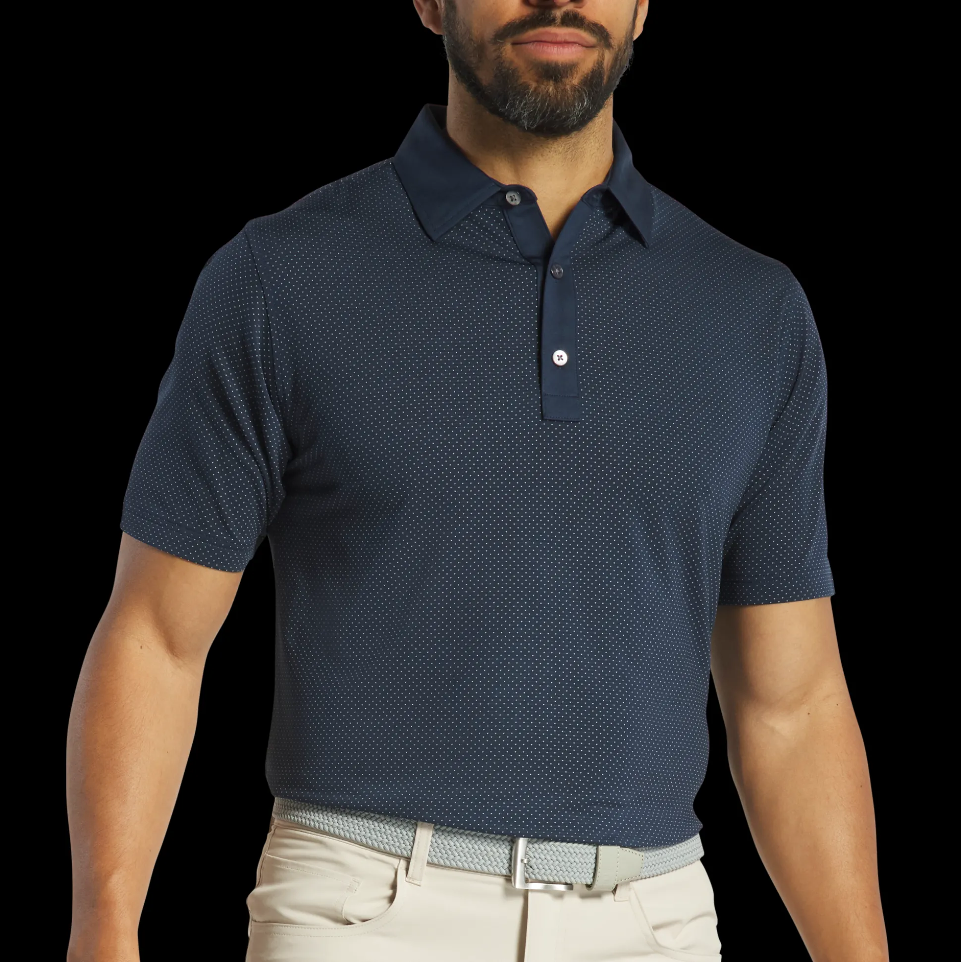 Jacquard Dot Lisle