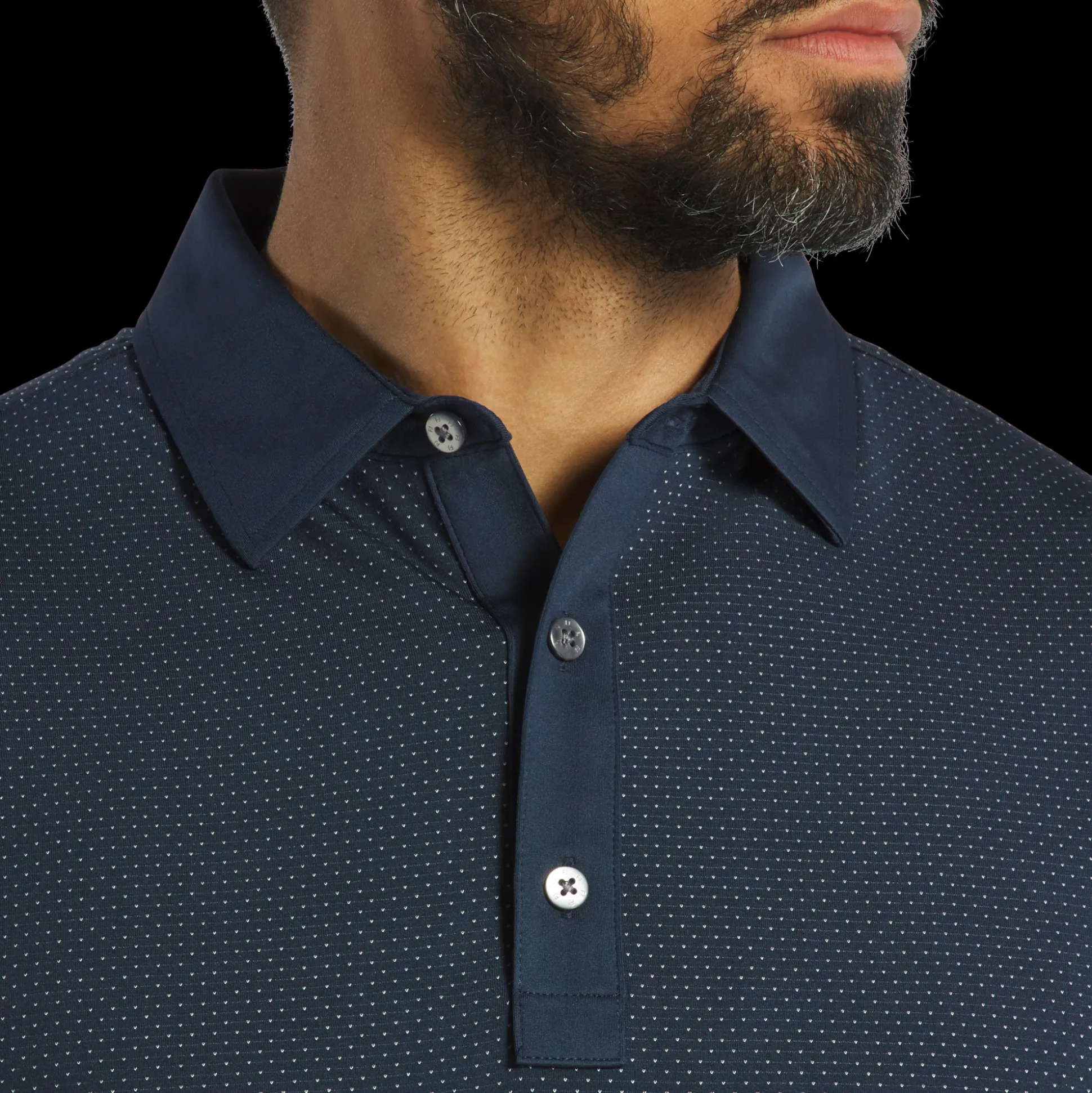 Jacquard Dot Lisle