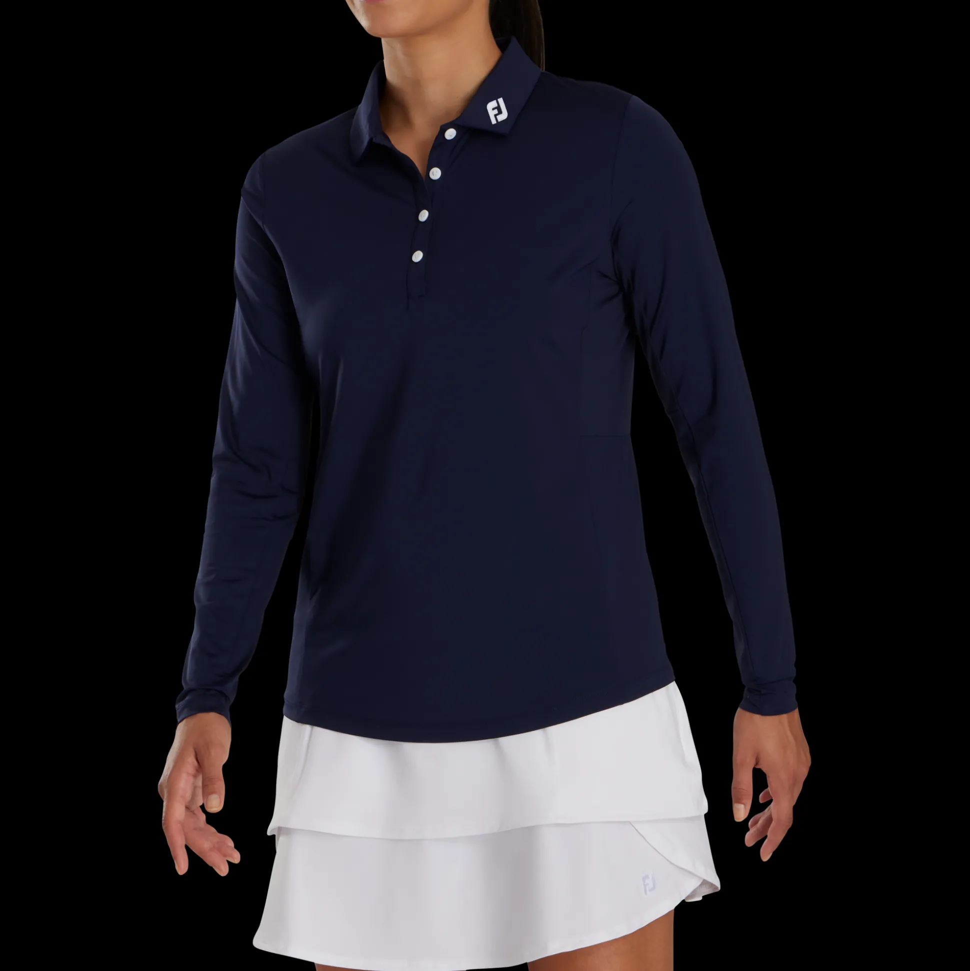 Long Sleeve Sun Protection Shirt - FJ Tour Collar Women