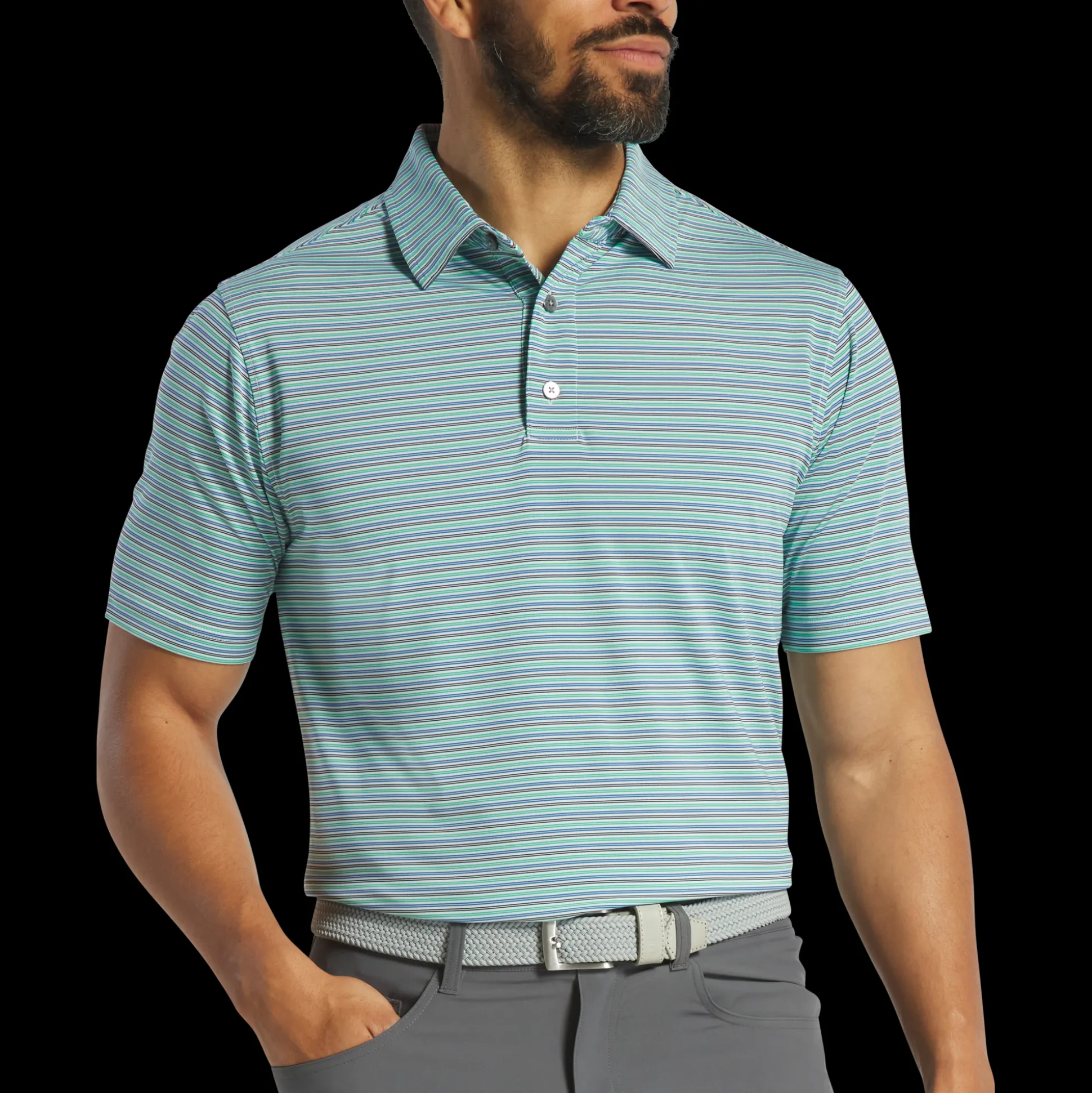 Multi Pinstripe Lisle