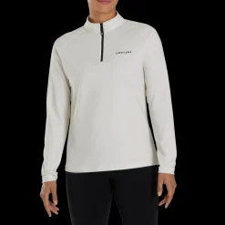 Quarter-Zip Rib Mid-Layer Women