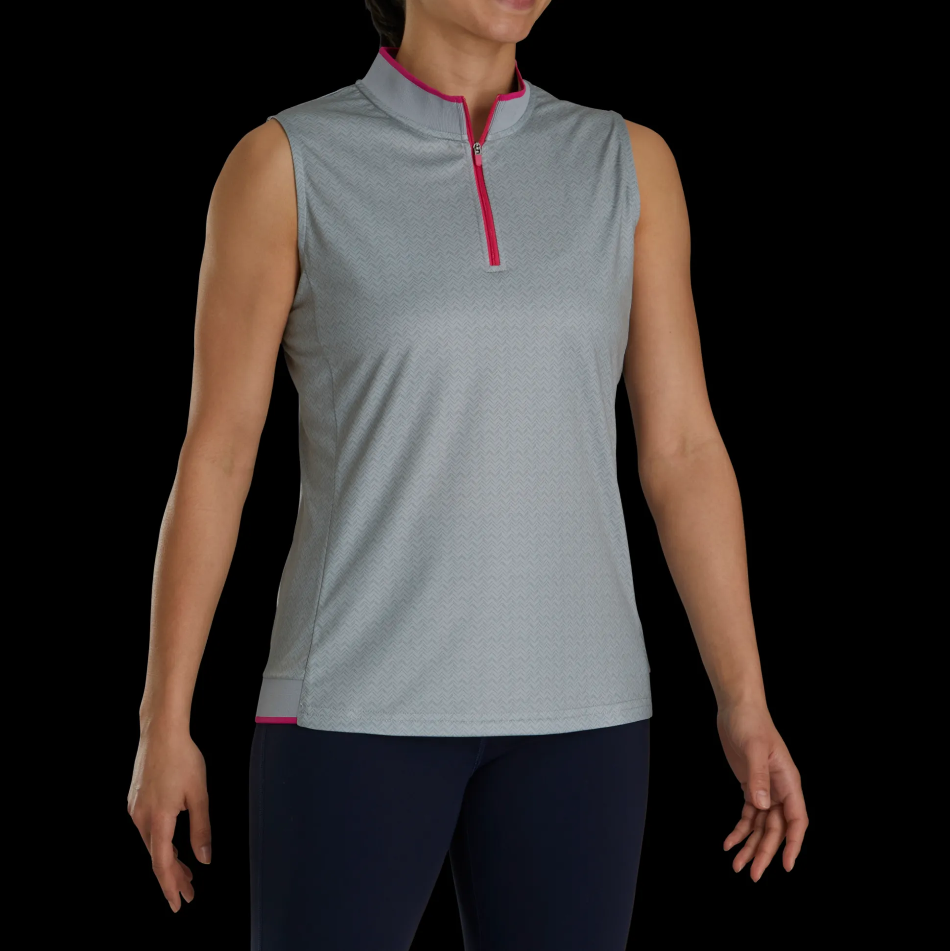 Sleeveless Quarter-Zip Women