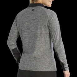 Space Dye Quarter-Zip Women