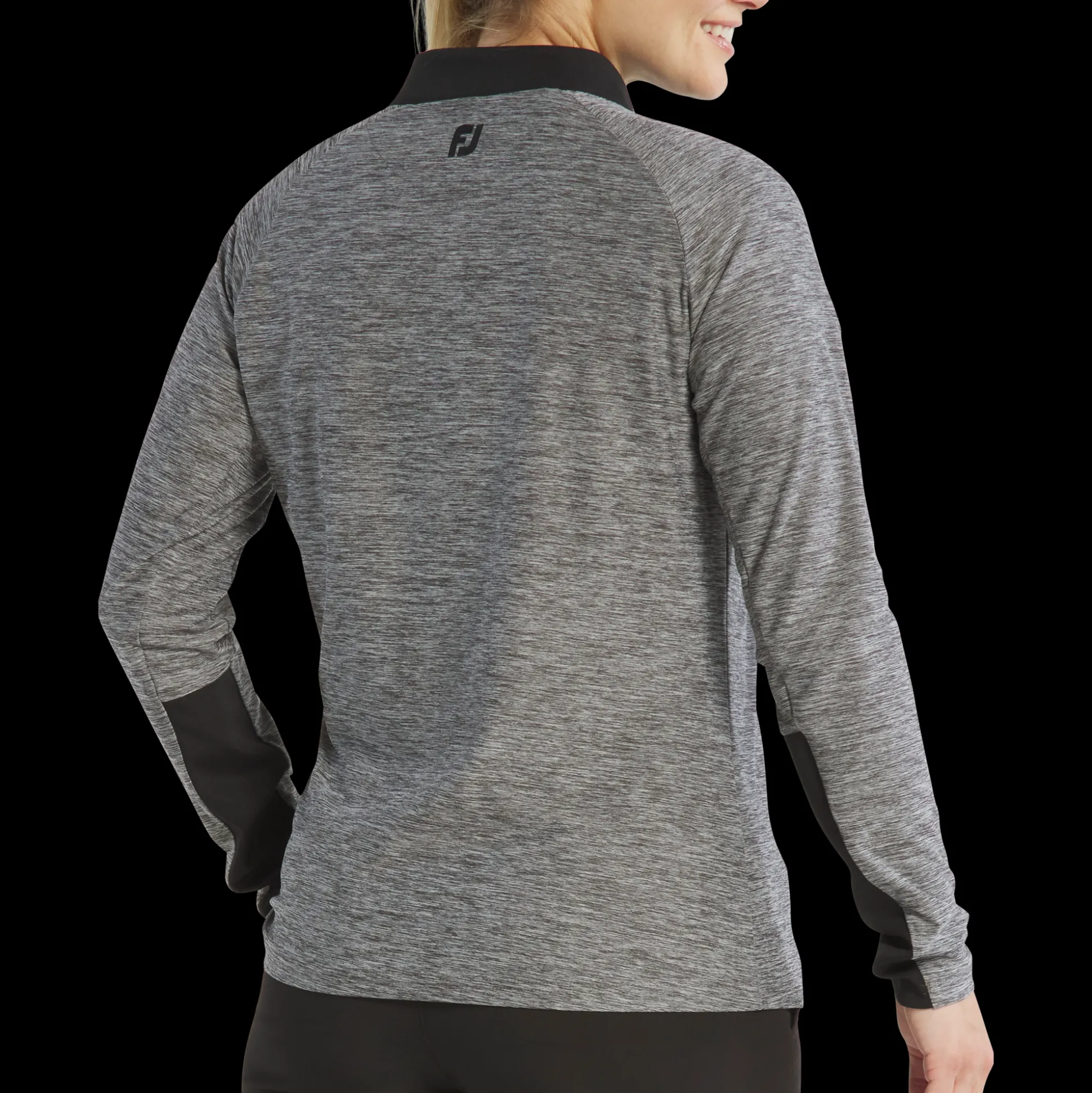 Space Dye Quarter-Zip Women