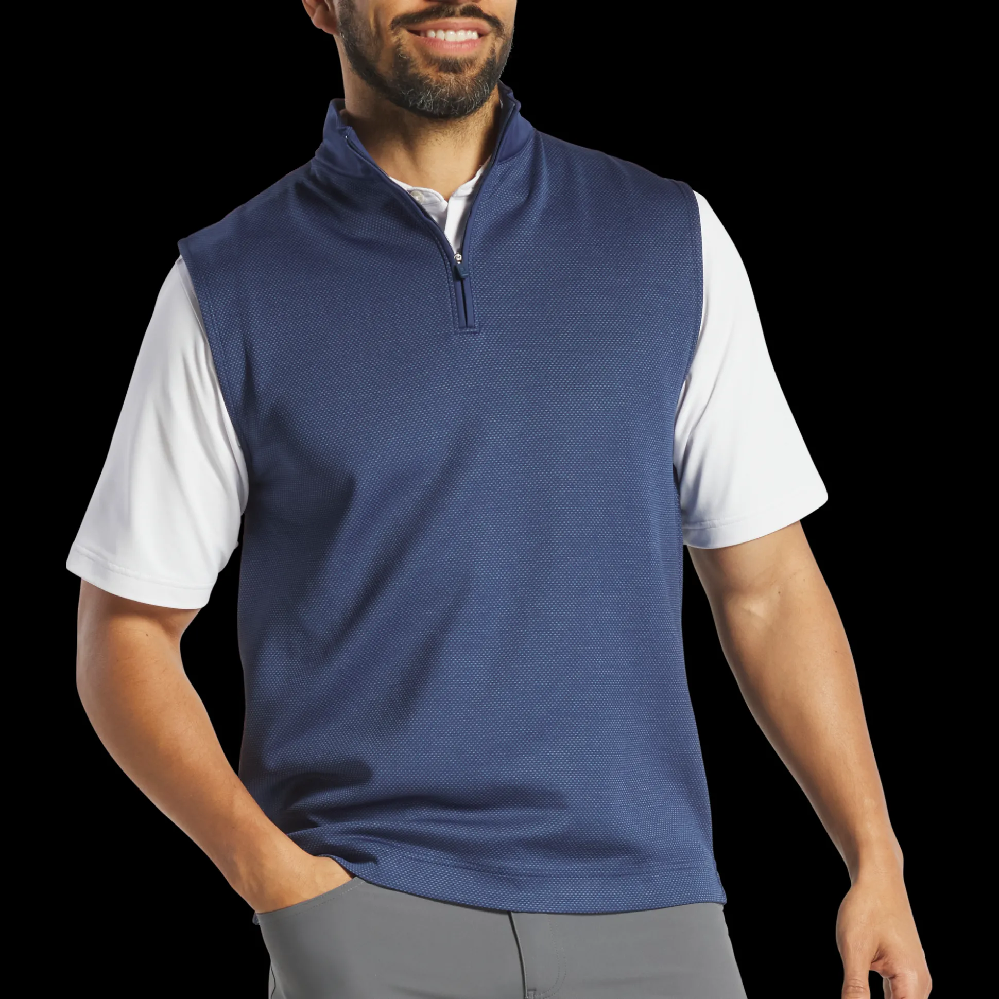 Tonal Block Vest